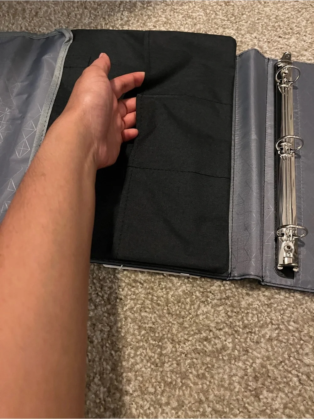 NWT Five Star Mead 1 inch Deluxe binder with zipper